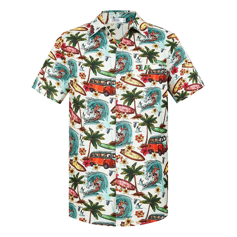 Aloha Shirt Summer Print