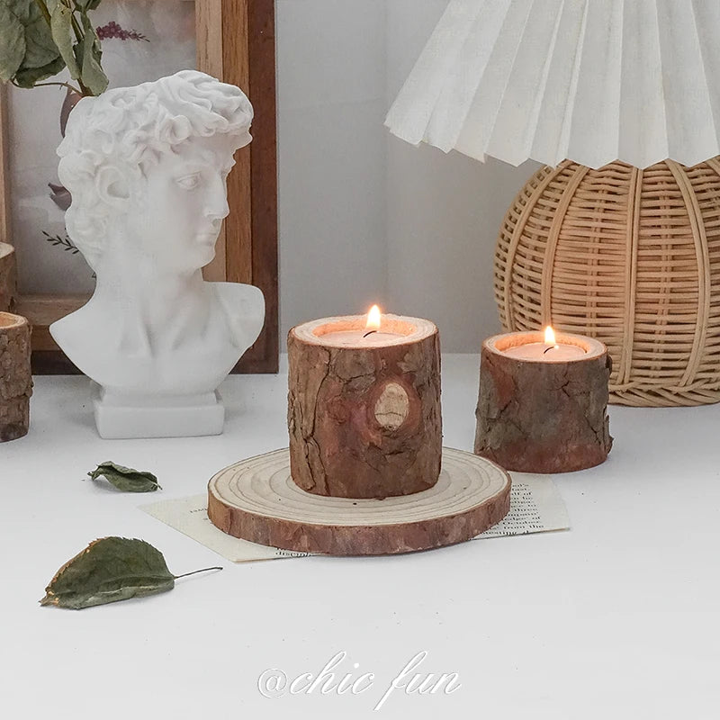 natural wood texture, offering a cozy and warm ambiance, perfect for home decor, rustic settings, and creating a calming atmosphere, ideal for gifting or enhancing your living space 