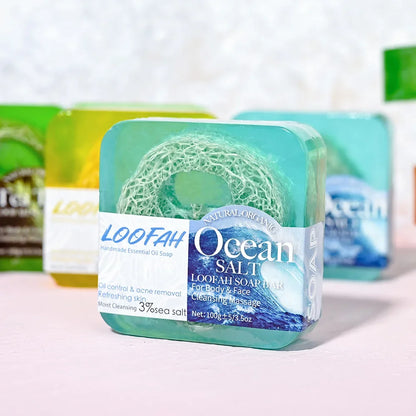 exfoliating properties, perfect for gently cleansing and refreshing the skin, made from all-natural ingredients, ideal for a spa-like experience and promoting healthy, smooth skin 