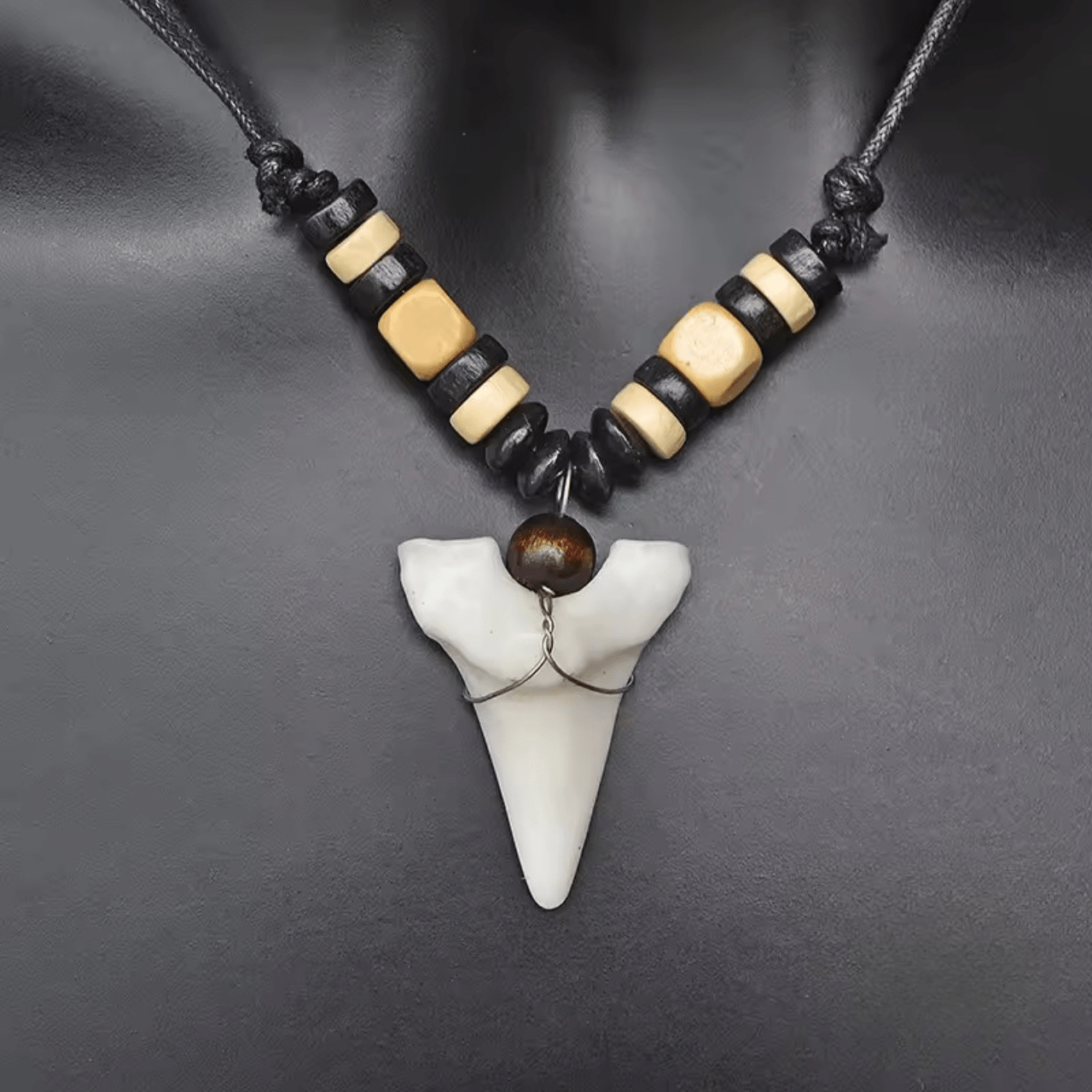 authentic shark tooth charms, perfect for adding a rugged, beach-inspired touch to your style, ideal for surfers, ocean enthusiasts, or anyone seeking unique, nature-inspired jewelry 