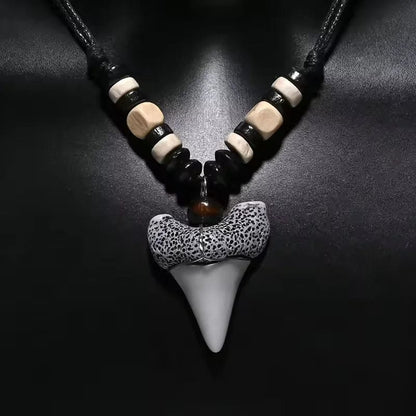 authentic shark tooth charms, perfect for adding a rugged, beach-inspired touch to your style, ideal for surfers, ocean enthusiasts, or anyone seeking unique, nature-inspired jewelry 