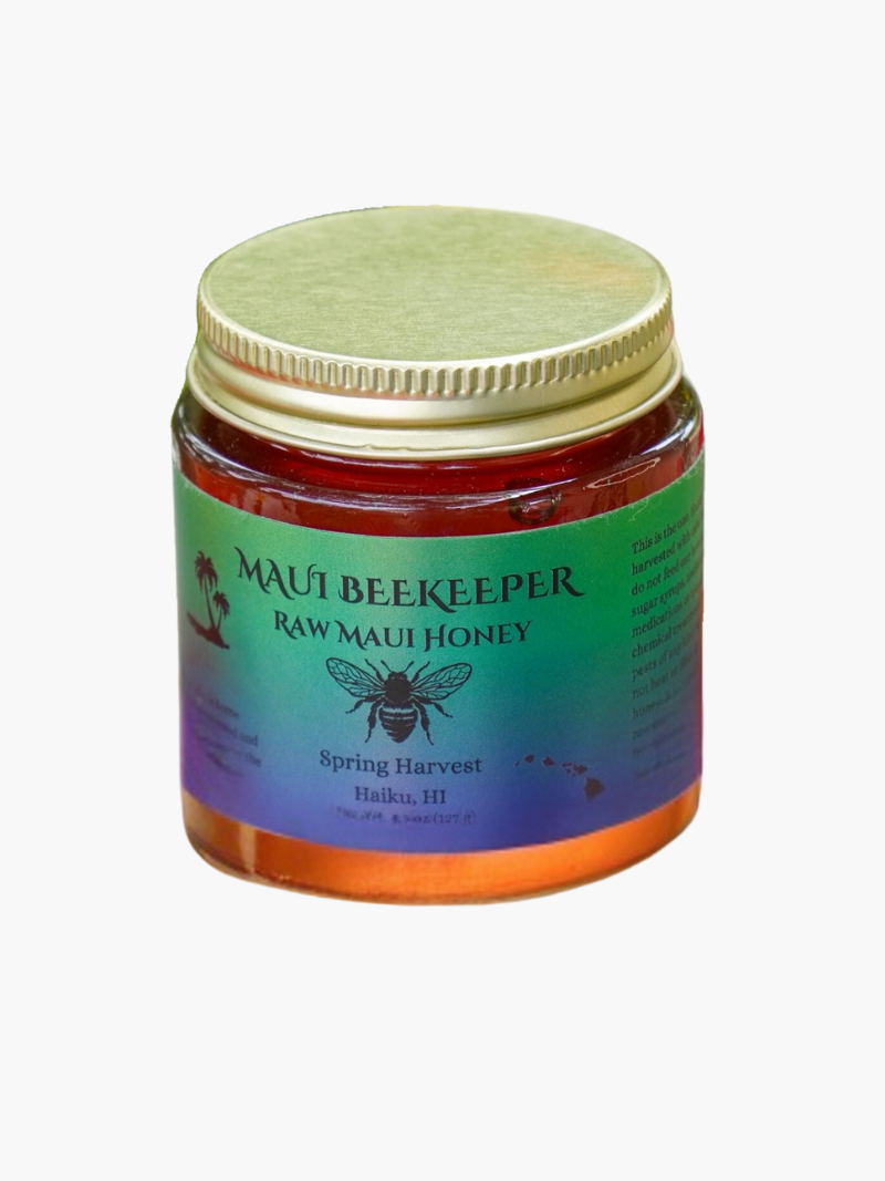 100% Pure Raw Maui Honey 4.5oz net wt